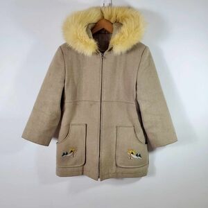 Manteaux Manteaux inuit Style Coat Fur Collar